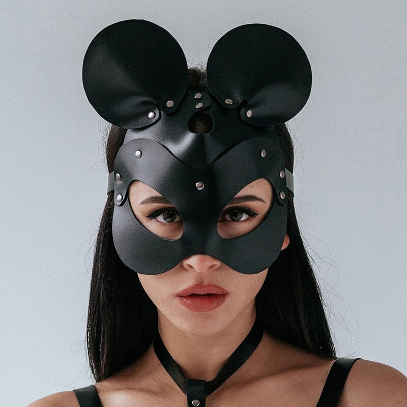 Fantezi Micky Mouse Maske Aksesuar