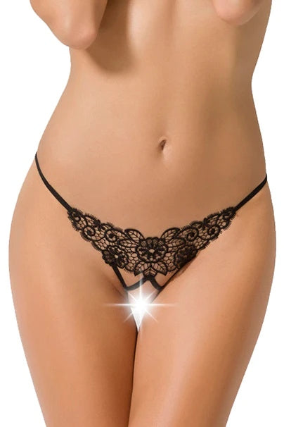 Dantel Özel Bölgesi Açık Tanga